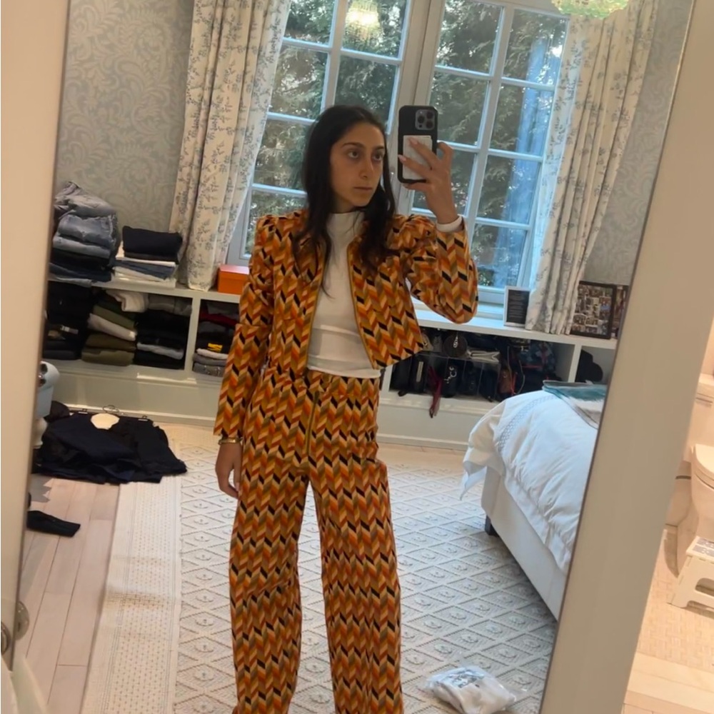 Vibrant Zigzag Patterned Women's Jumpsuit